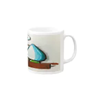 ポペ星人の売れない Mug :right side of the handle