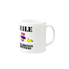 かこ未来のsmileグッズ Mug :right side of the handle