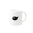 まんげつのこたまじゃくし Mug :right side of the handle