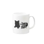 tabby_sassのタビーとサスケ Mug :right side of the handle