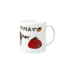 TOMATO BOYのTOMATO BOY Mug :right side of the handle