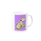 Qsarkのつやねこ Mug :right side of the handle