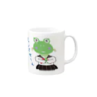 カエルキャラの店のサッチのごめんね！ Mug :right side of the handle