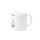 殿とまゆこの触らぬ殿にたたりなし Mug :right side of the handle