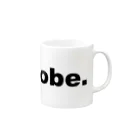 FREAKY_WARDROBE_COFFEEのわーどろーぶ Mug :right side of the handle