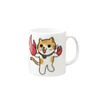 楽猫楽描しげ屋のしおまねこ Mug :right side of the handle