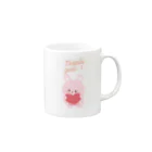 Tsubachan Shop【シンプルでかっこいい・かわいいデザイン中心】のバレンタインちゃん Mug :right side of the handle