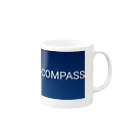 COMPASSのCOMPASSオリジナルパーカー マグカップの取っ手の右面