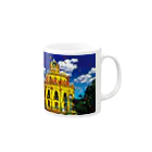 GALLERY misutawoのスペイン ヘレス・デ・ラ・フロンテーラの街角 Mug :right side of the handle