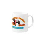 Loveuma. official shopのWinning Ticket 1993 Japanese Derby Winner 30th Anniv. by AERU マグカップの取っ手の右面