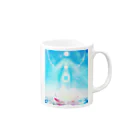 空間ペインター芳賀健太のアマビエの祈り～HANA～ Mug :right side of the handle