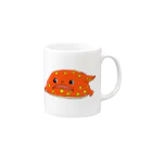 ふうりんの深海魚　ふさお Mug :right side of the handle