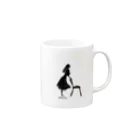 影屋の少女 Mug :right side of the handle