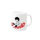 (-_Θメ)PONKUNのNo Nukes Mug :right side of the handle