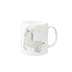 akiのろばの子 Mug :right side of the handle