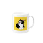 穏やかな猫の穏やかな猫 Mug :right side of the handle