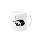 穏やかな猫の穏やかな猫 Mug :right side of the handle