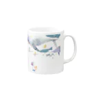 はやみん合唱団 織声の祝福のまなざし（織声） Mug :right side of the handle