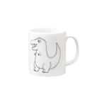 はみのすけのお店のOLD T-REX Mug :right side of the handle