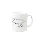 はみのすけのお店のNEW T-REX Mug :right side of the handle