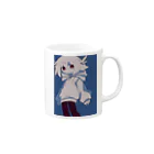 年月日のショップの代理ちゃん(勉強しろ~~~~) Mug :right side of the handle