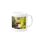 ハルティン<designed by an architect>のART×名建築 落水荘 Mug :right side of the handle