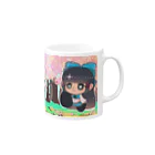 みなみもちのグッズ屋さんのネーリとアリス Mug :right side of the handle