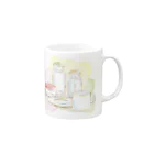 魅螺驅琉工房のenjoy your life Mug :right side of the handle