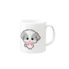 Bnasuko の愛犬家たちのわんこ~シーズー Mug :right side of the handle