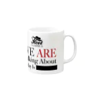 THCOT CLASSICS オカラジグッズ STOREのTalking about TC-032 Mug :right side of the handle