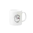 Sleepの地球外系ひつじはこころを知る Mug :right side of the handle