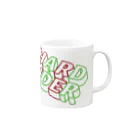 KAWAGOE GRAPHICSのハードサイダーななめ上 Mug :right side of the handle