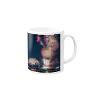 LUZ ORACEL FILMSの花火   XX1 KAJIKI Mug :right side of the handle