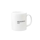 4RのMEGASHIRAGAATSUI Mug :right side of the handle