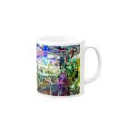 RukbatのWeb Color City Mug :right side of the handle