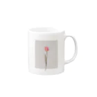 rilybiiの🍑 peach milk tea × peach tulip . Mug :right side of the handle