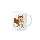 日々好日屋2号店の秋田犬 Mug :right side of the handle