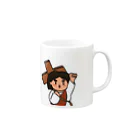 littleonesのCross 十字架 Mug :right side of the handle