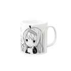 マンガモノには福があるのいつも「いいね！」してくれる Mug :right side of the handle