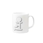 Secret CharityのCocoCannon立体風ロゴ（表） Mug :right side of the handle