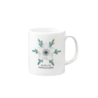 アデニウム(花・植物)のセツブンソウ(節分草) Mug :right side of the handle