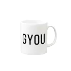 業 のGYOU CUP Mug :right side of the handle