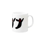 Marshmallowのブラックコブラ Mug :right side of the handle