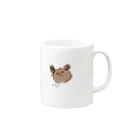 Rtのよーく見たらクマに見えるクマ Mug :right side of the handle