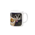 モモンガのしっぽのSugar glider Yamato! Mug :right side of the handle