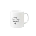 606の予定 Mug :right side of the handle