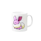 ymのもふらび Mug :right side of the handle