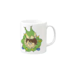 石原有輝香 official SUZURIのいもむしのぬくもり designeded by OPPIRO Mug :right side of the handle