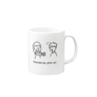 chihirotomitaの【ポエム】しあわせ Mug :right side of the handle