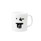 1234artistのいたずら Mug :right side of the handle